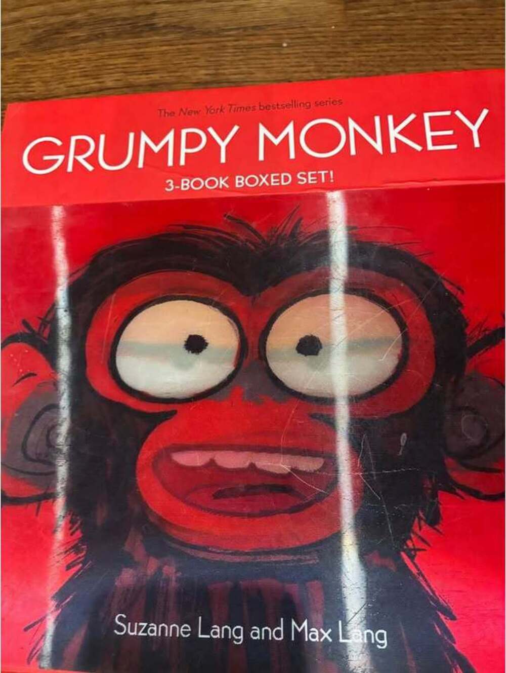 Grumpy Monkey 3-Book Hardcover Boxed Set Suzanne Lang & Max Lang Picture Books
